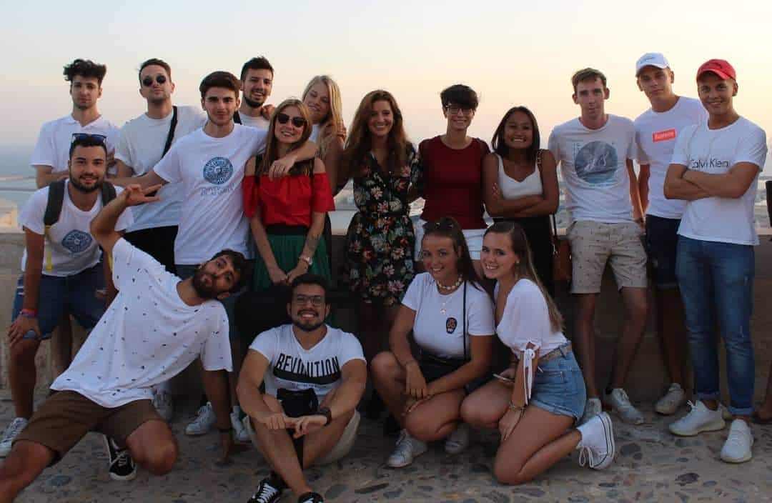 un échange à Almeriá